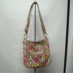 Vera Bradley Clementine Bucket Crossbody Quilted Bag-Retired Pattern